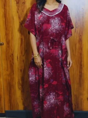 Relaxed-fit kaftan Nighty