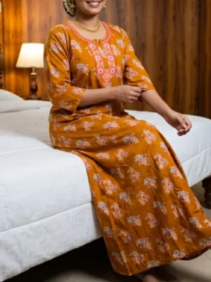 Cotton Nighty – Breathable Comfort for Everyday Wear