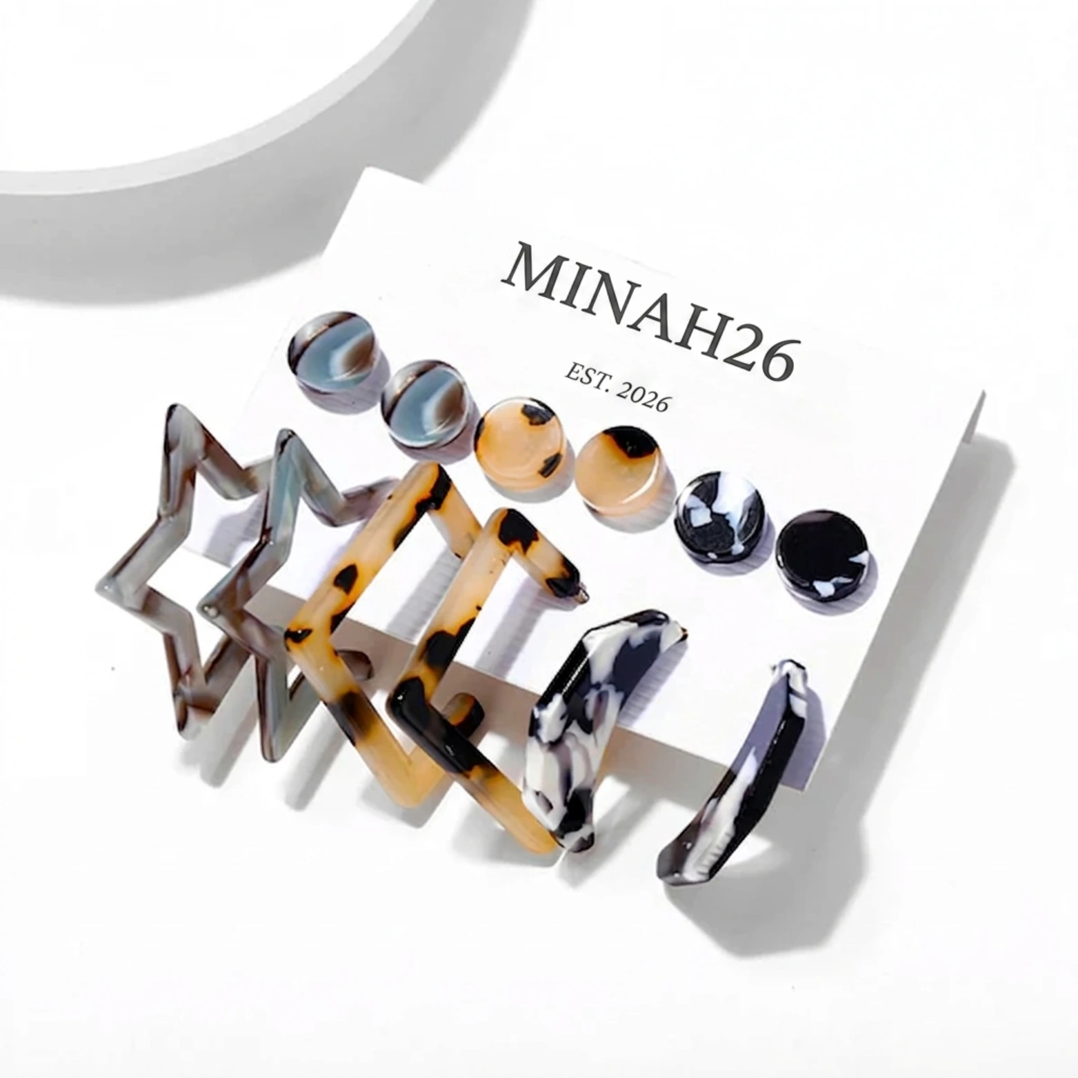 Trendy Silver Plated Multi-colour Earrings For Women
