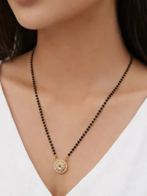 Black small bead chain