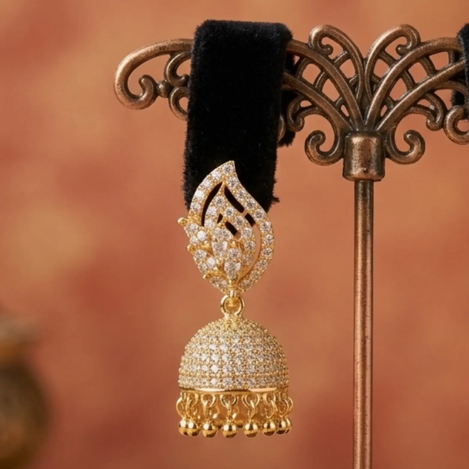 leaf-shaped JHUMKA - Image 2