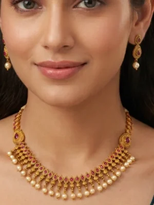 Mulla Mottu  Necklace Set