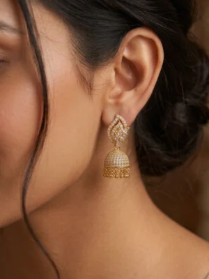 leaf-shaped JHUMKA