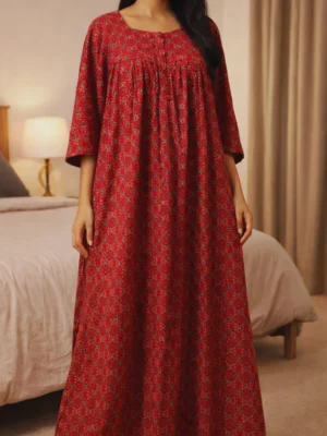 Minah26 Ajrakh nightwear collection