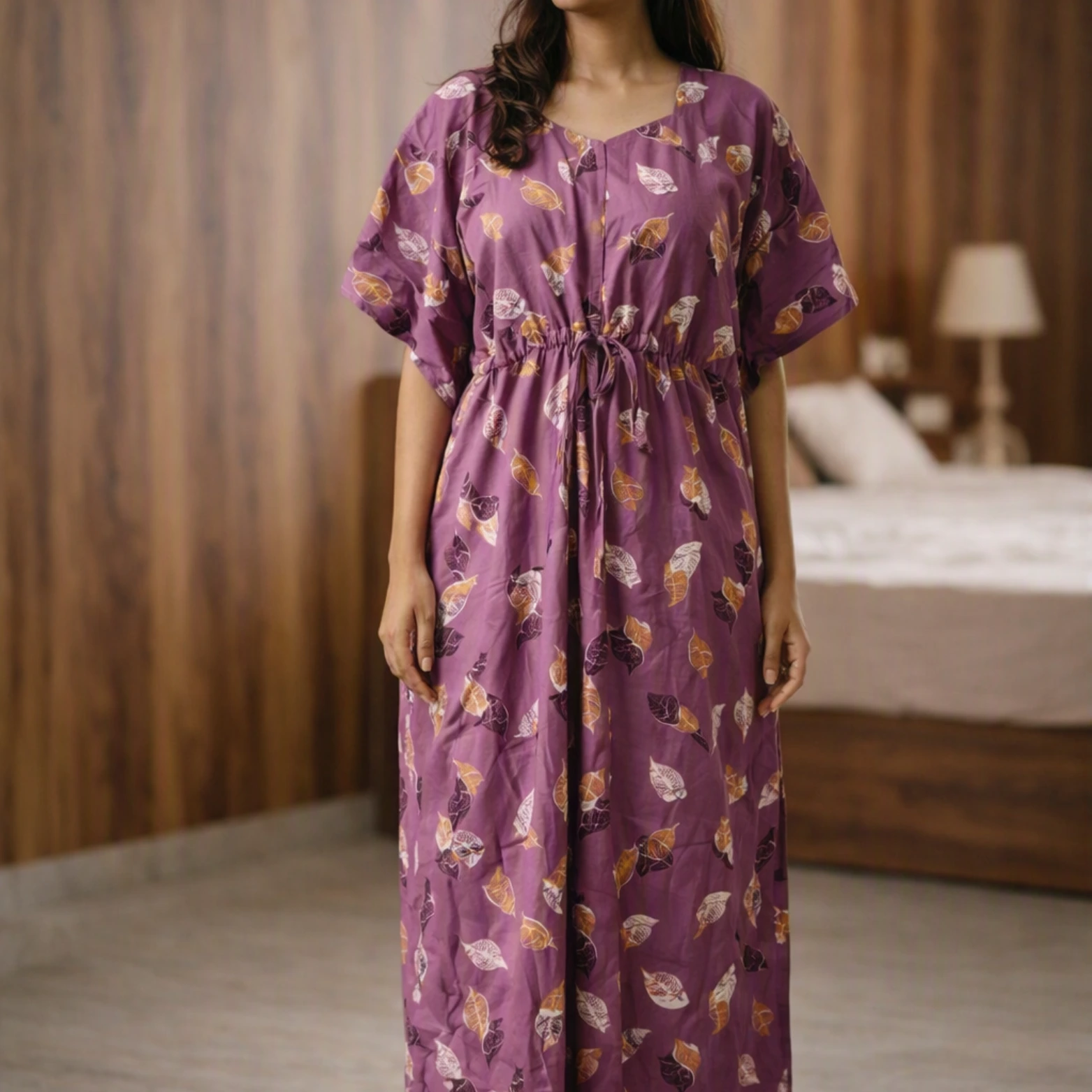 Leaf Elegance Kaftan Collection - Image 2