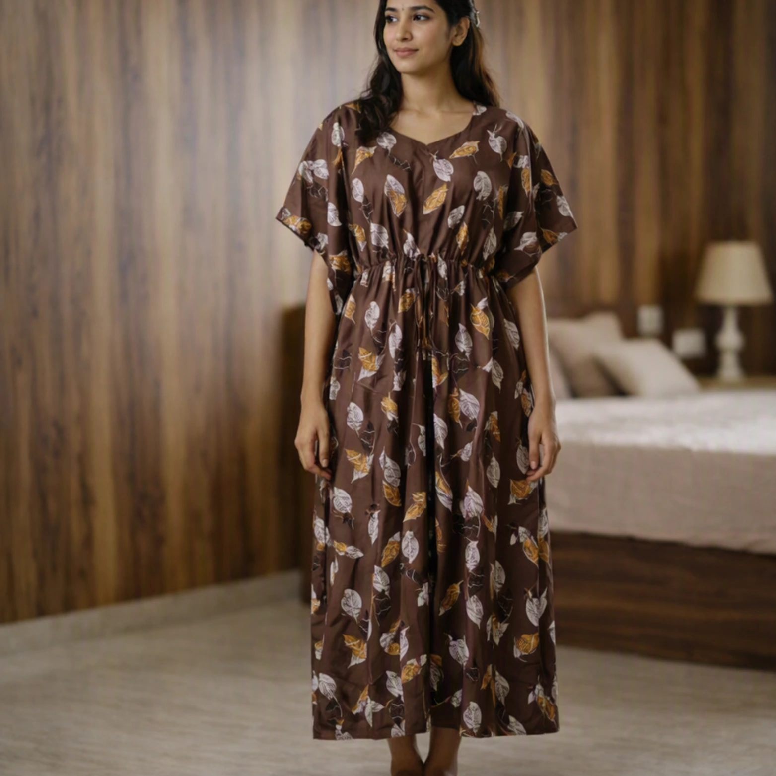 Leaf Elegance Kaftan Collection - Image 3