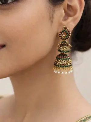 Ethnic festive earrings - Elegance that echoes tradition