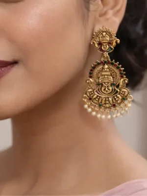 Kathakali Gold Earrings