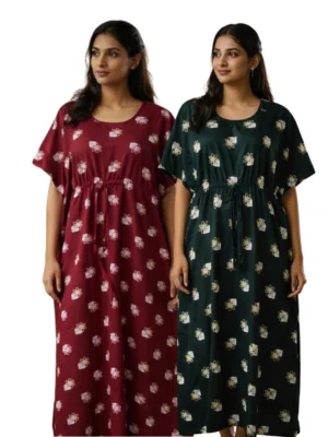 Floral Kaftan Elegance
