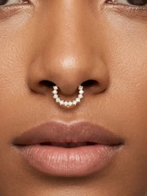 Non-Piercing Clip-On Nose Ring.