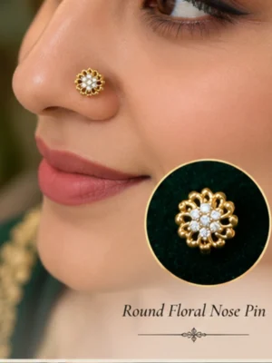 Trending Elegant press Nose pin