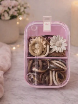 Everyday Flower quality hair ties essentials